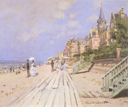 Beach at Trouville